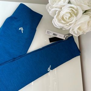 Oner Active Classic Seamless 2.0 leggings - Petrol Blue Marl